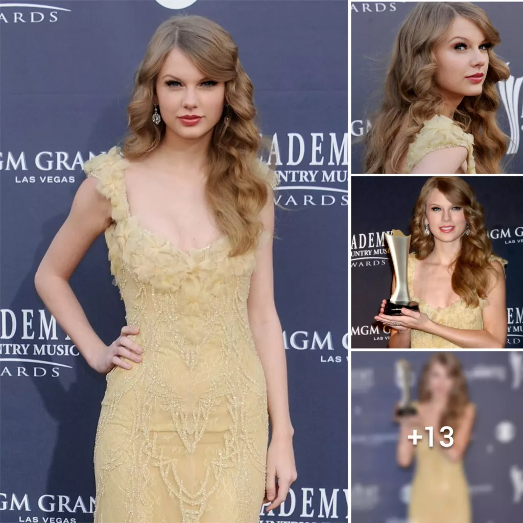 “Taylor Swift Dazzles at ACM Awards 46th Ceremony in MGM Grand Hotel”